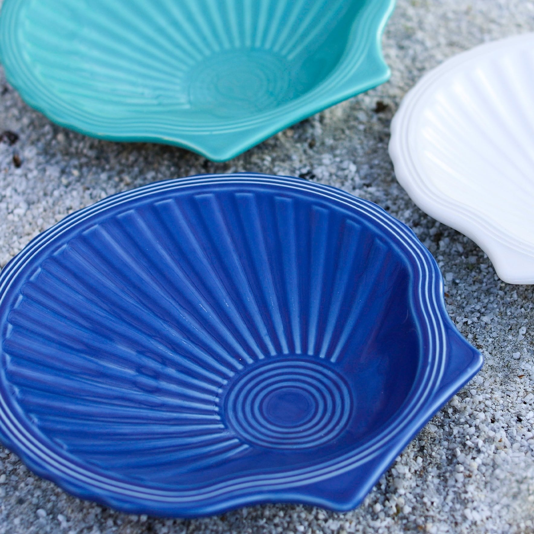 Fiesta Retired Shell Shaped Plate 8 1/4 Inch - Image 4