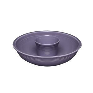 Fiesta Lavender 2-Piece Chip and Dip Set 12 7/8 Inch