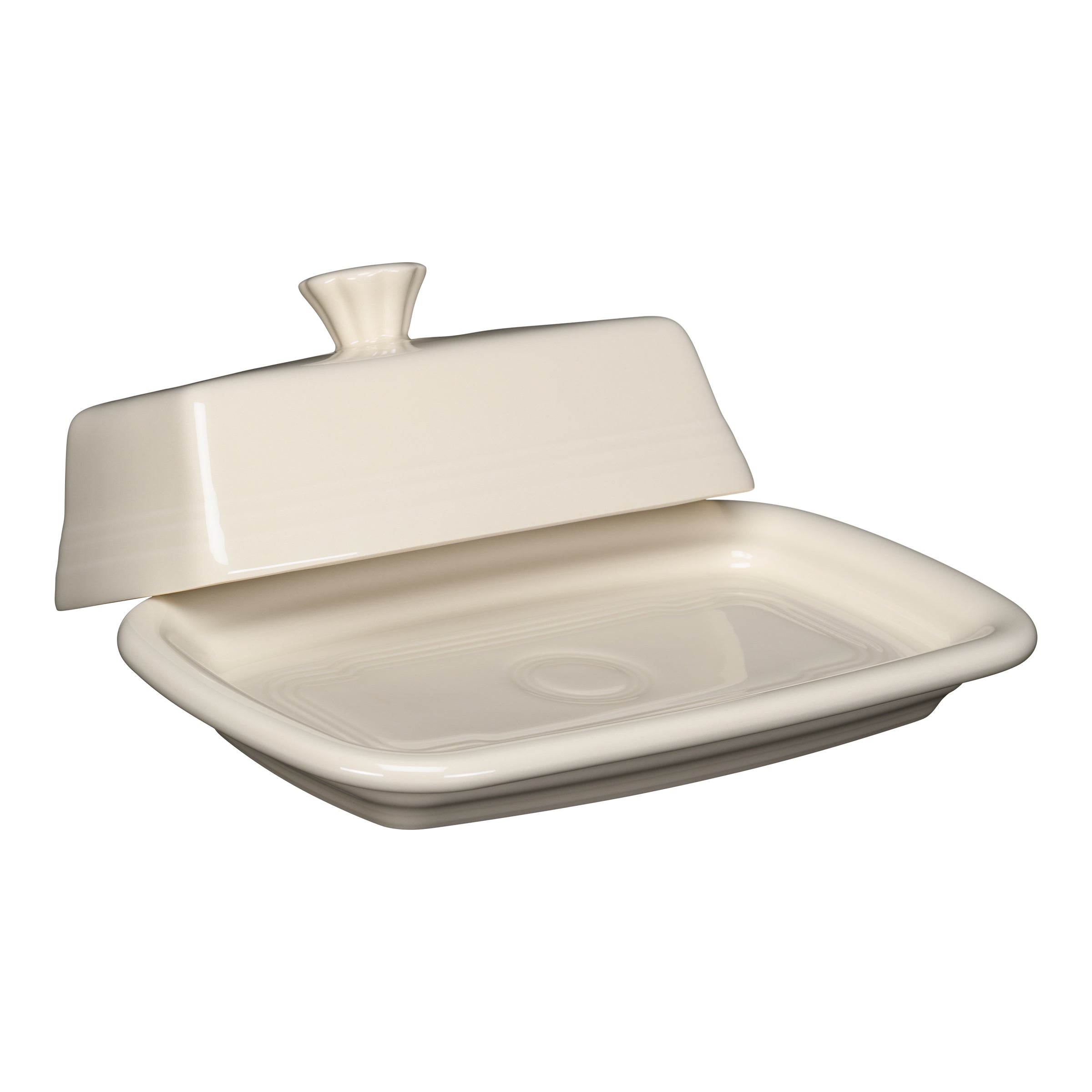 Fiesta Extra Large Covered Butter Dish 8 1/8 Inch x 5 1/8 Inch - Image 4