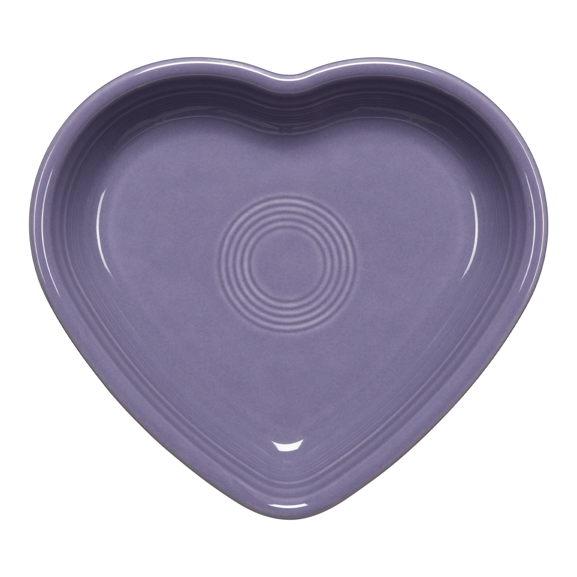 Fiesta Lavender 7 1/2 Inch Medium Heart Shaped Bowl 17 OZ