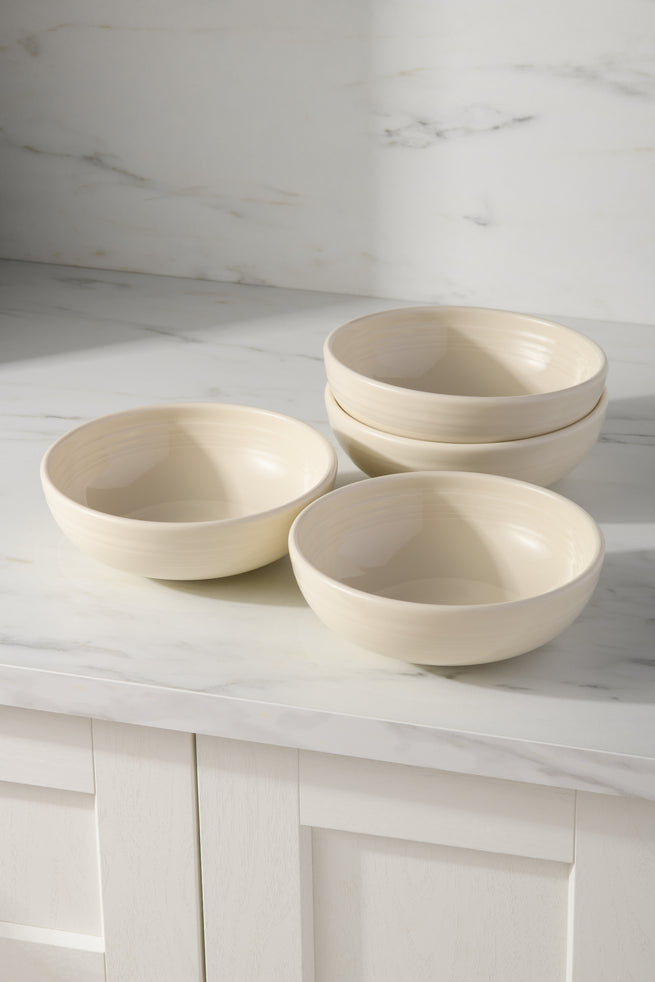Fiesta Linen Set of 4 Bistro Coupe 7 5/8-Inch 38OZ Medium Bowls - Image 2