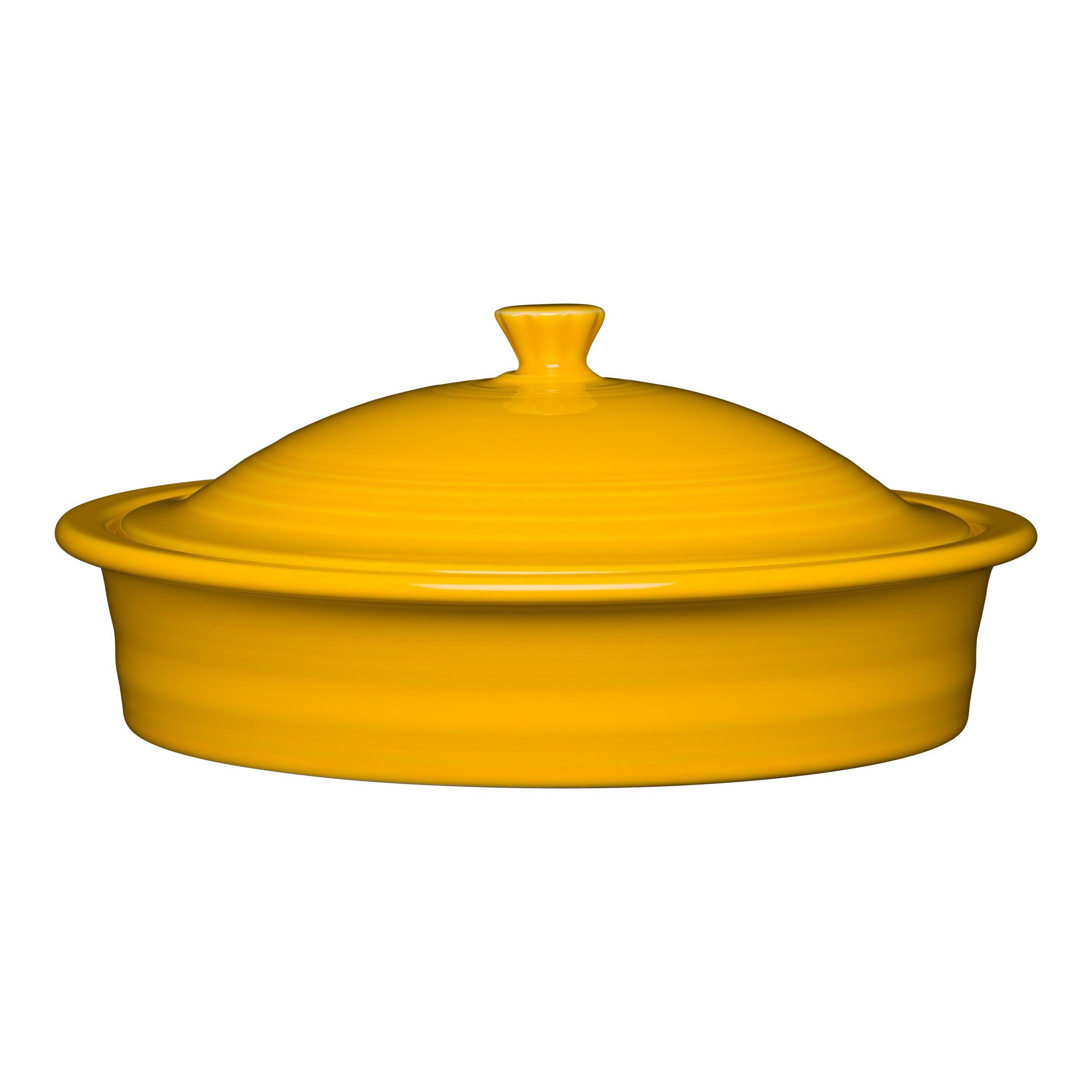 Fiesta Retired Small 10 Inch Round Covered Casserole 1.4 Quart - Image 2