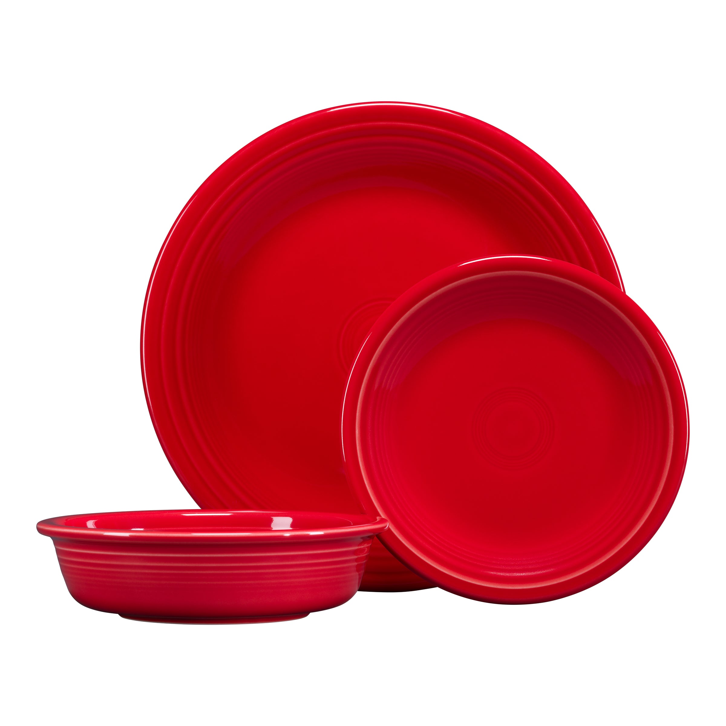 Fiesta Classic Rim 3-Piece Dinnerware Set, Service for 1 - Image 4