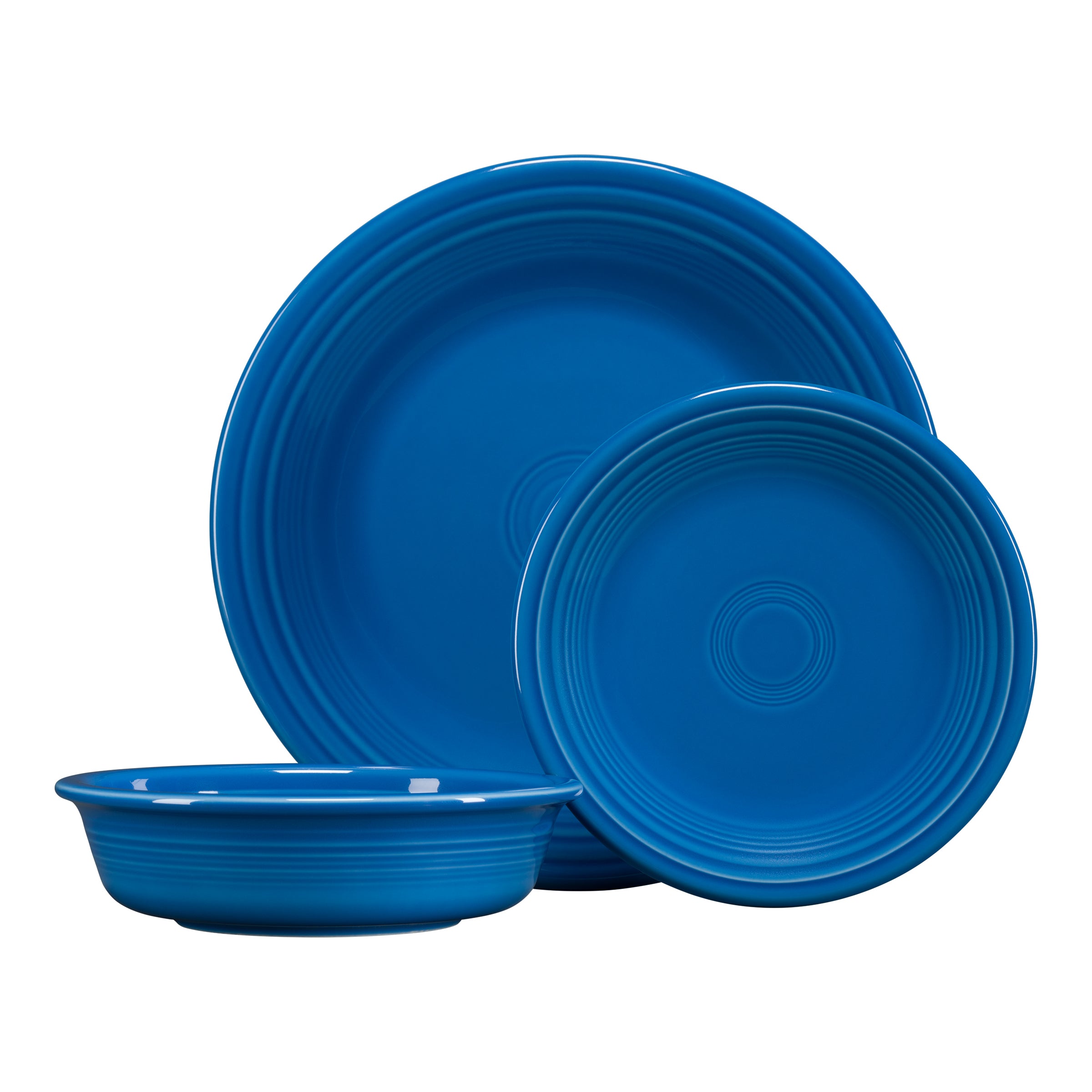 Fiesta Classic Rim 3-Piece Dinnerware Set, Service for 1 - Image 2