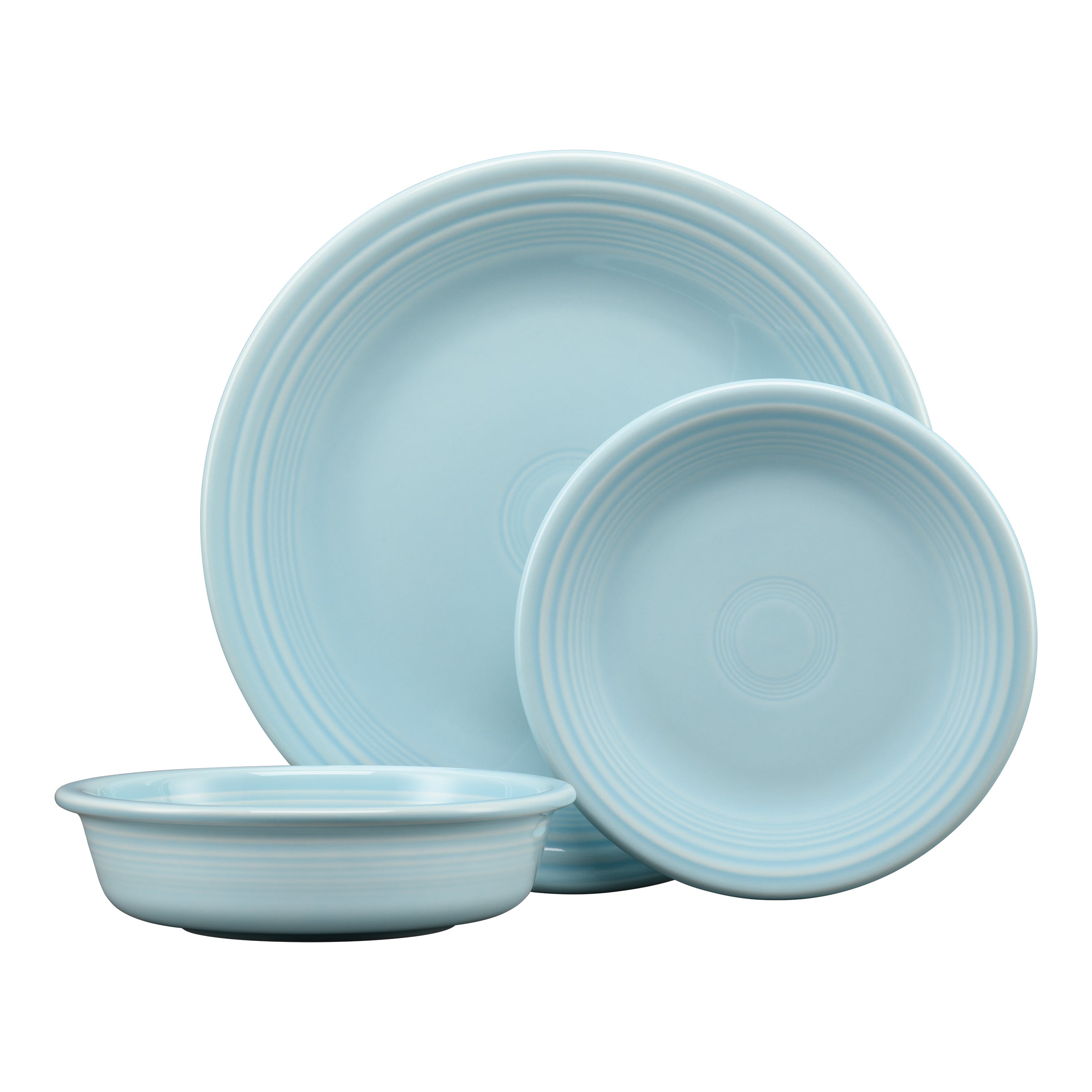 Fiesta Classic Rim 3-Piece Dinnerware Set, Service for 1 - Image 5