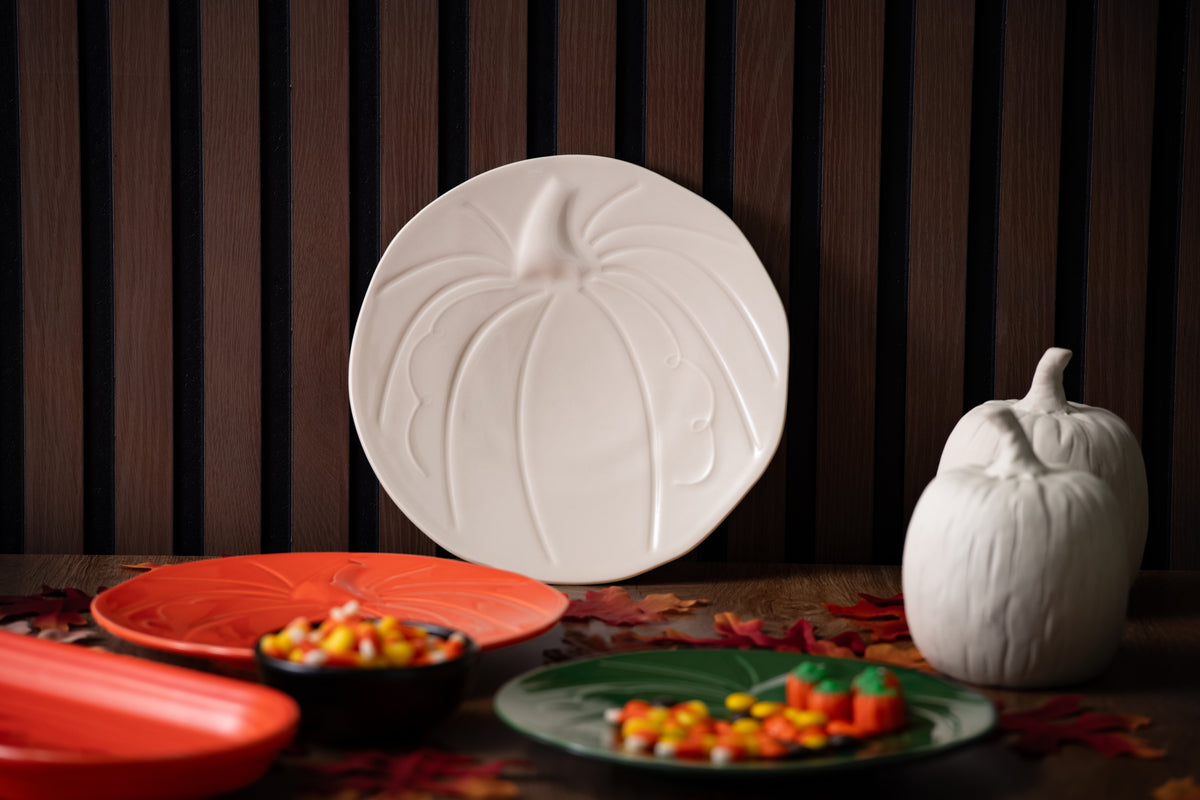 Fiesta Pumpkin Shaped Plate 8 1/2 Inch - Image 4