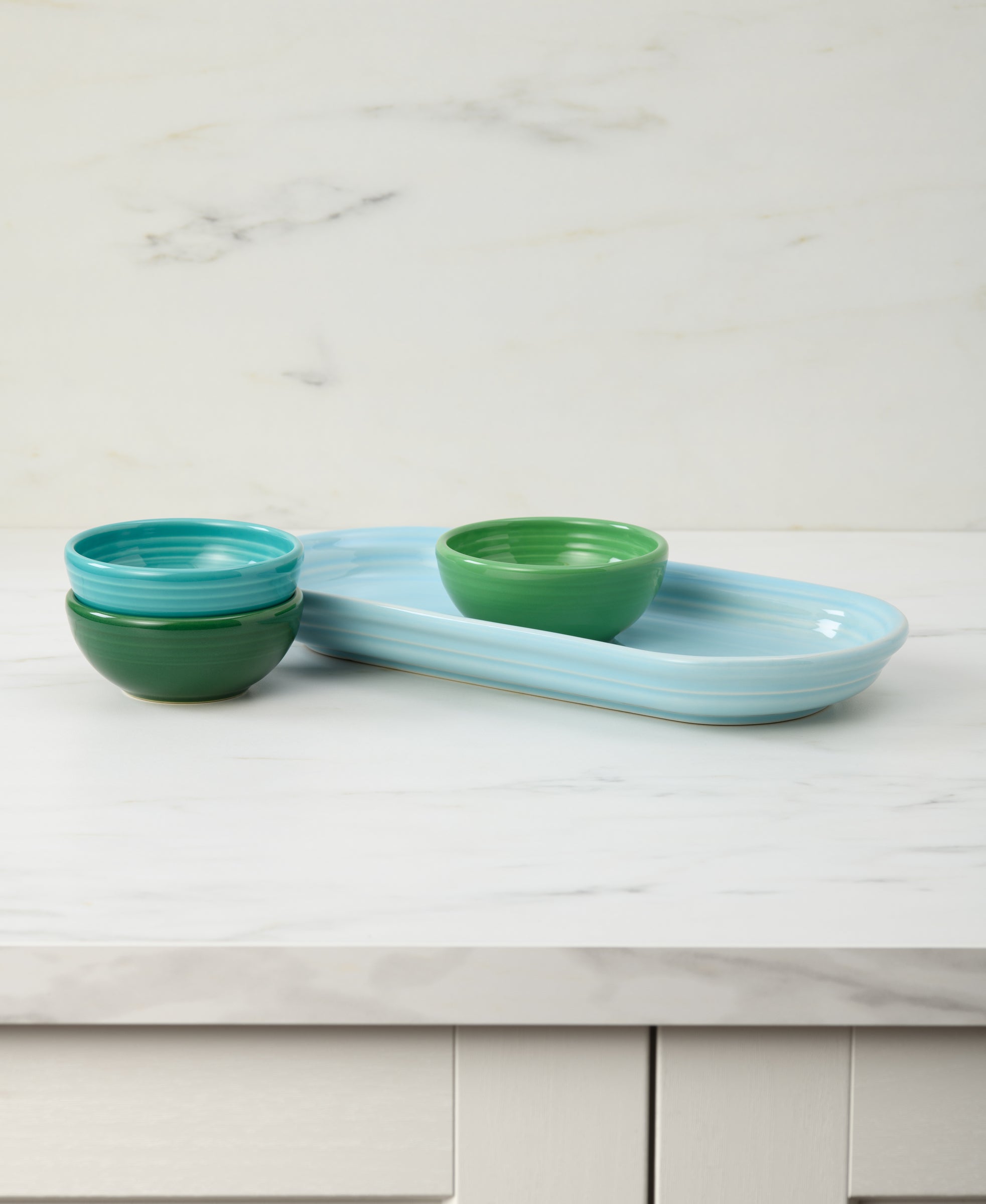 Fiesta Aegean Mixed Colors 4-Piece Condiment Set - Image 2