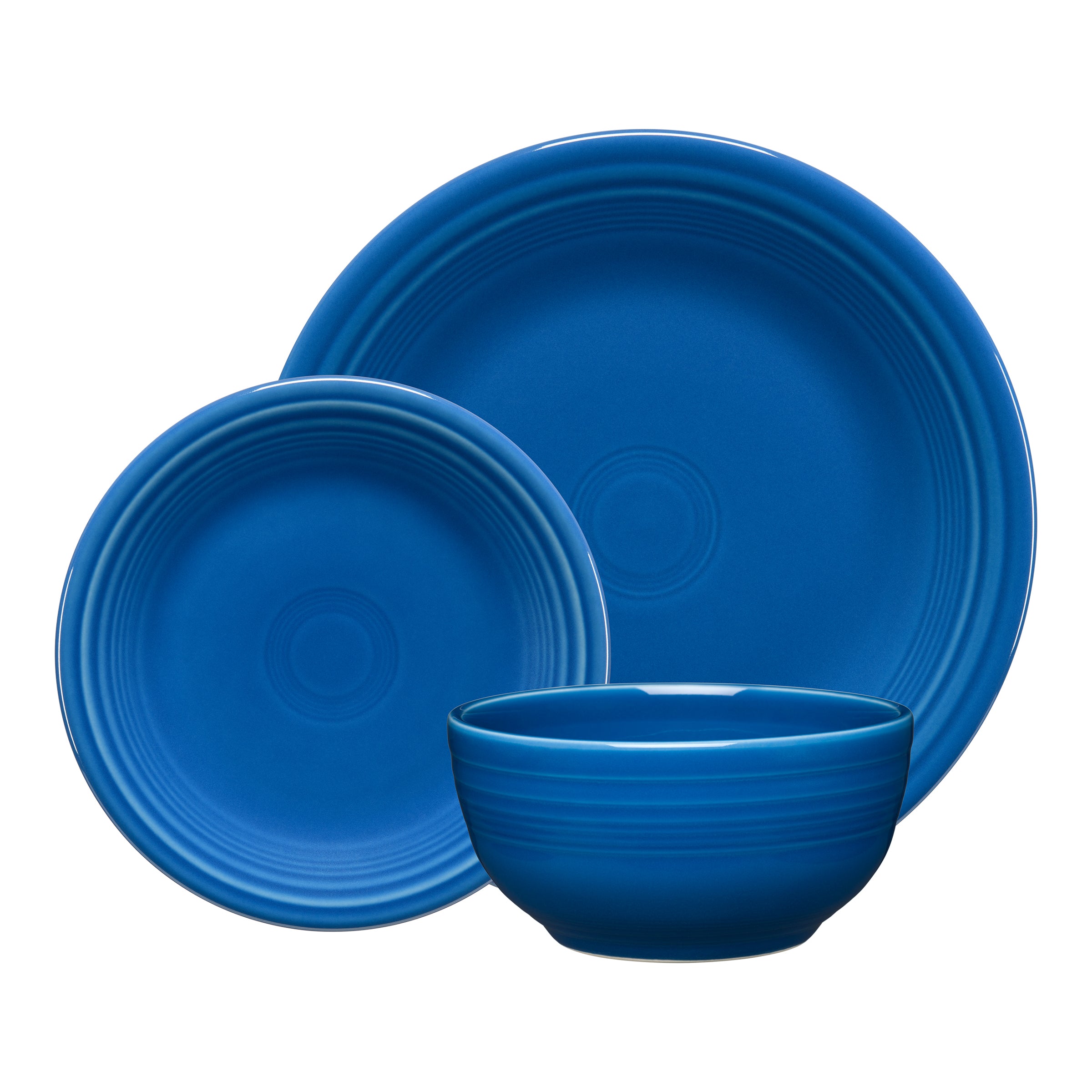 Fiesta Classic Bistro 3-Piece Dinnerware Set, Service for 1