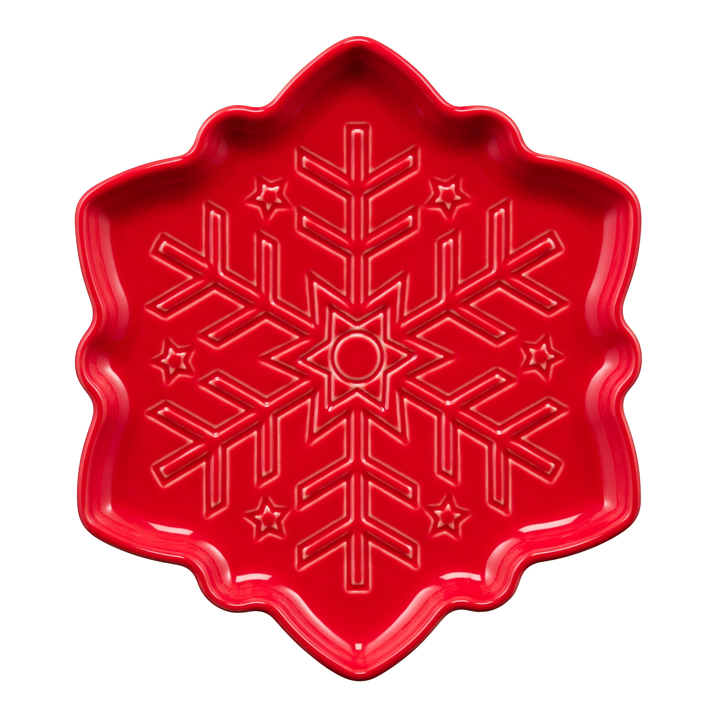 Fiesta Snowflake Shaped Plate 9 Inch - Image 2