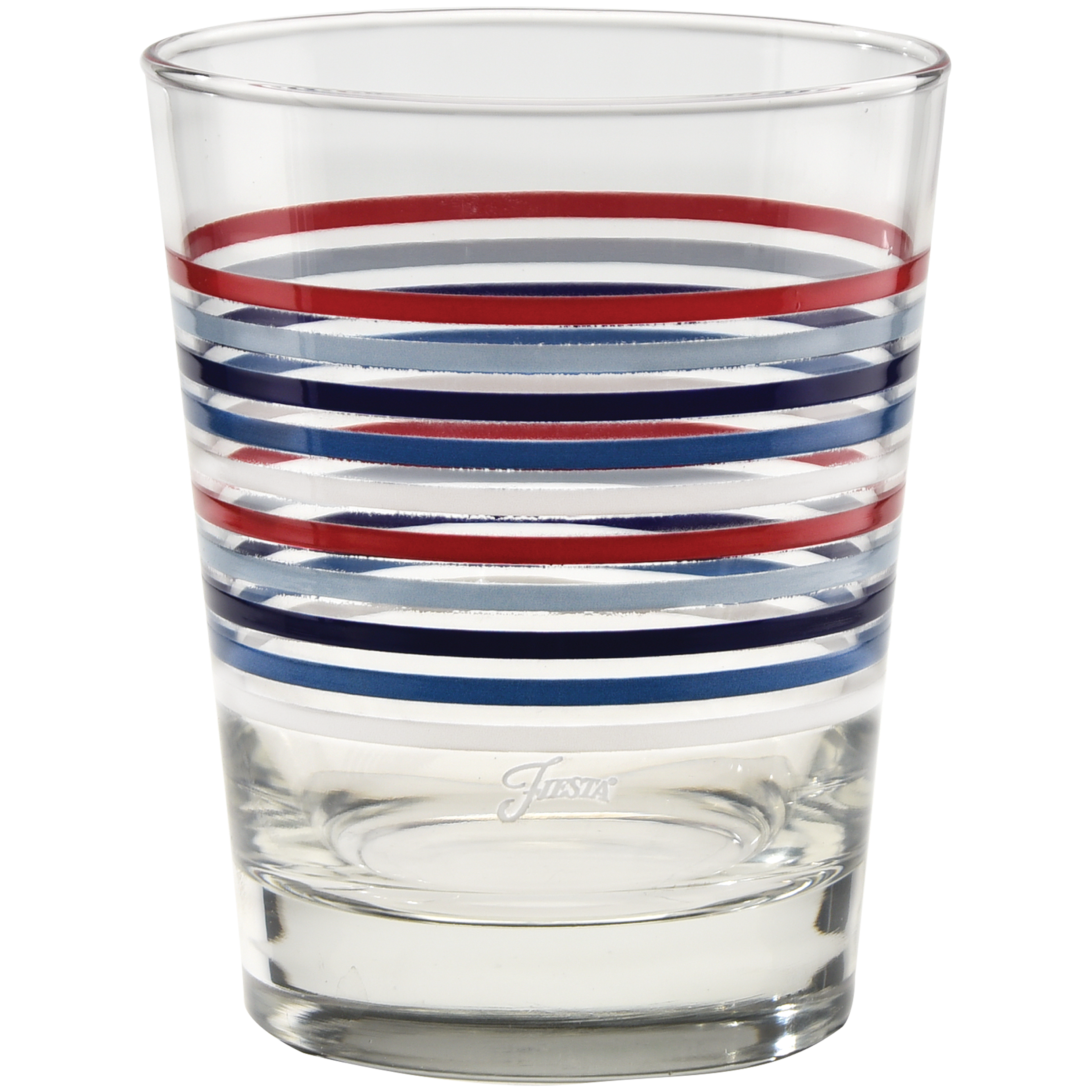 Fiesta Fiesta Americana Thin Stripe 15 oz. Tapered Double Old Fashion - Set of 4 - Image 2