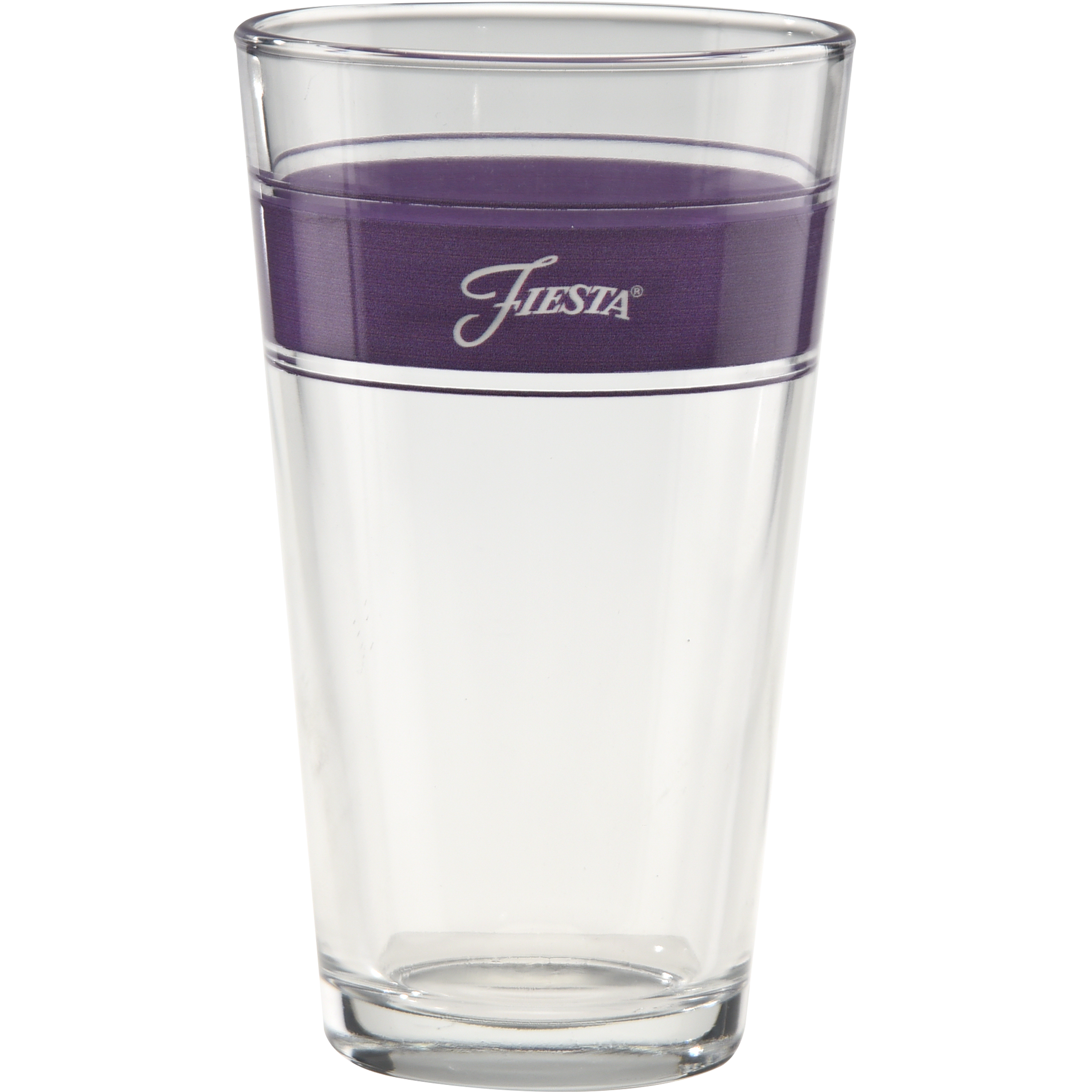 Fiesta Lavender 16 oz. Frame Cooler Glass - Set of 4 - Image 2