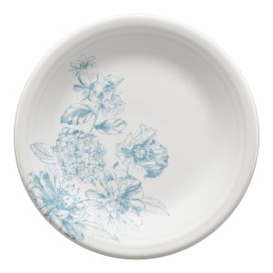 Fiesta Botanical Floral Sky Classic Rim 7 1/4 Inch Salad Plate