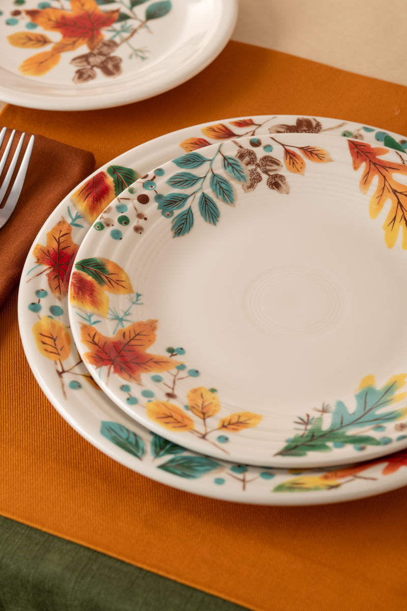 Fiesta Autumn Fields Classic Rim 9 Inch Luncheon Plate - Image 2
