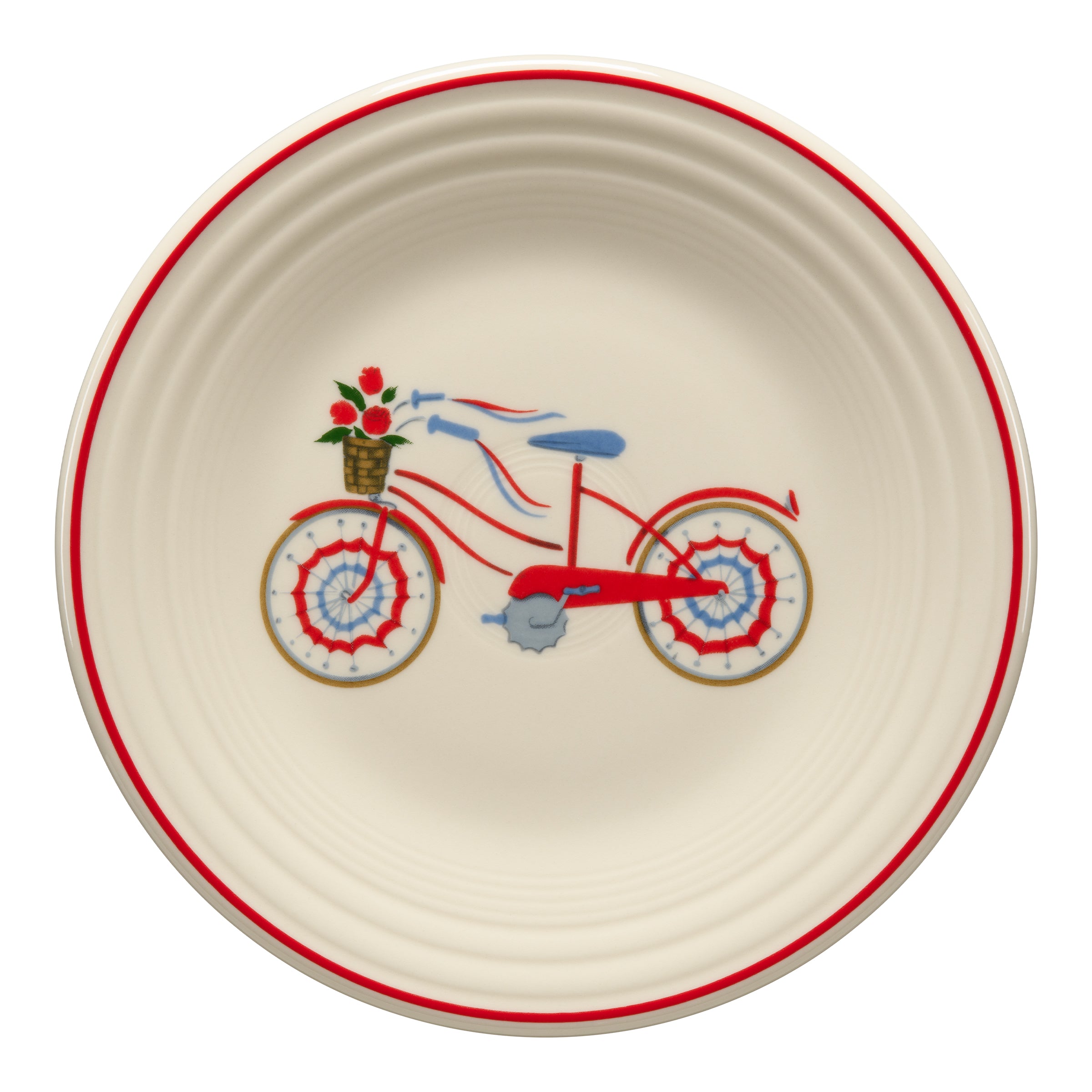 Fiesta Americana Bicycle Classic Rim 9 Inch Luncheon Plate