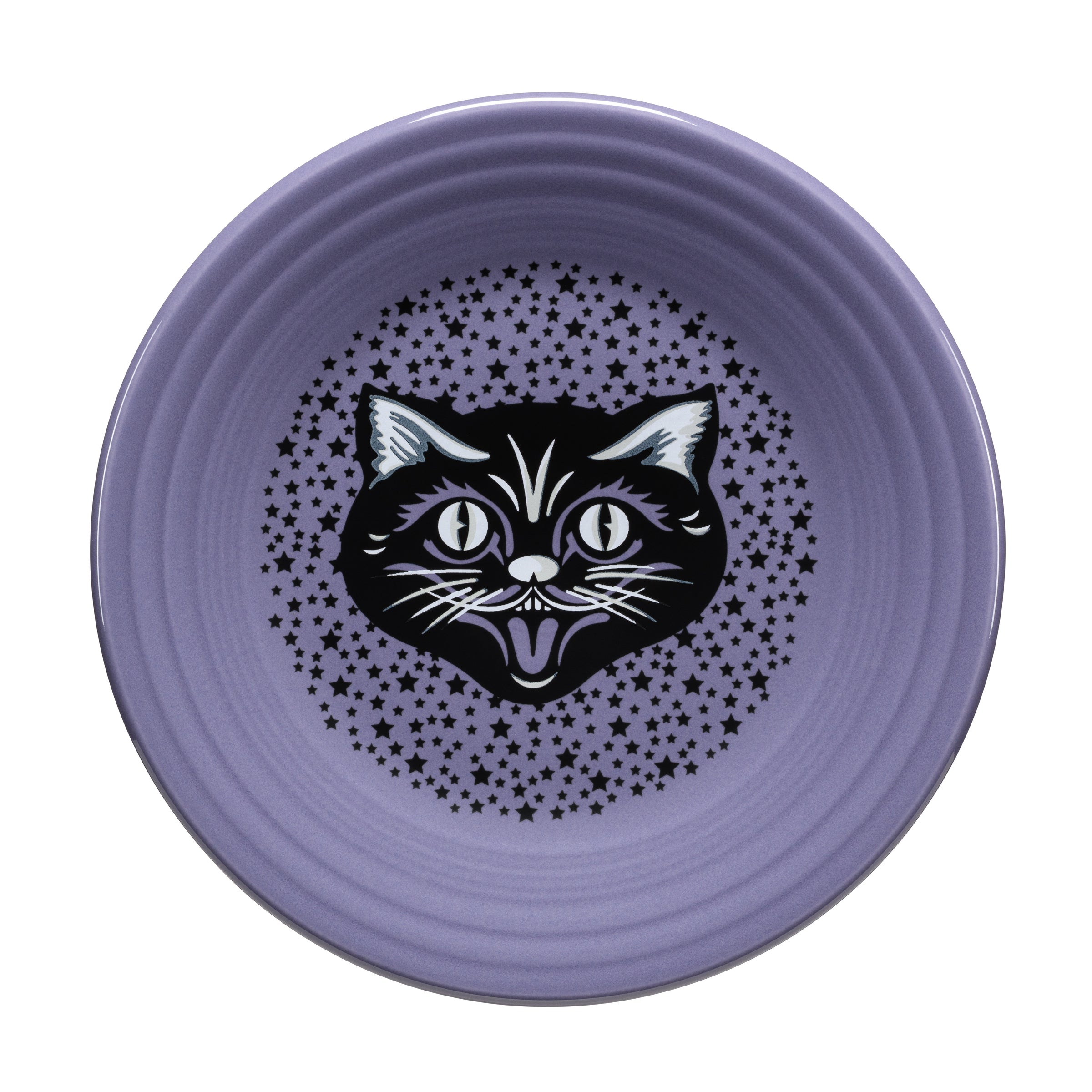 Fiesta Black Cat Lavender Classic Rim 9 Inch Luncheon Plate