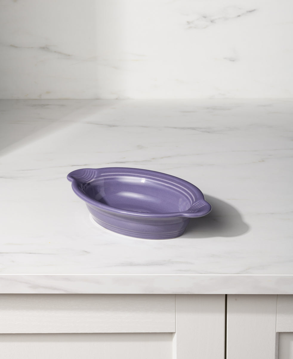 Fiesta Lavender 9 1/8 Inch Oval Individual Casserole 13 OZ - Image 2