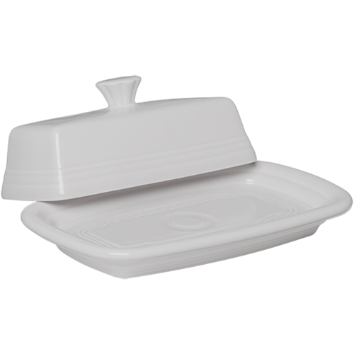 Fiesta Extra Large Covered Butter Dish 8 1/8 Inch x 5 1/8 Inch - Image 7