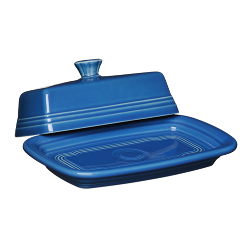 Fiesta Extra Large Covered Butter Dish 8 1/8 Inch x 5 1/8 Inch